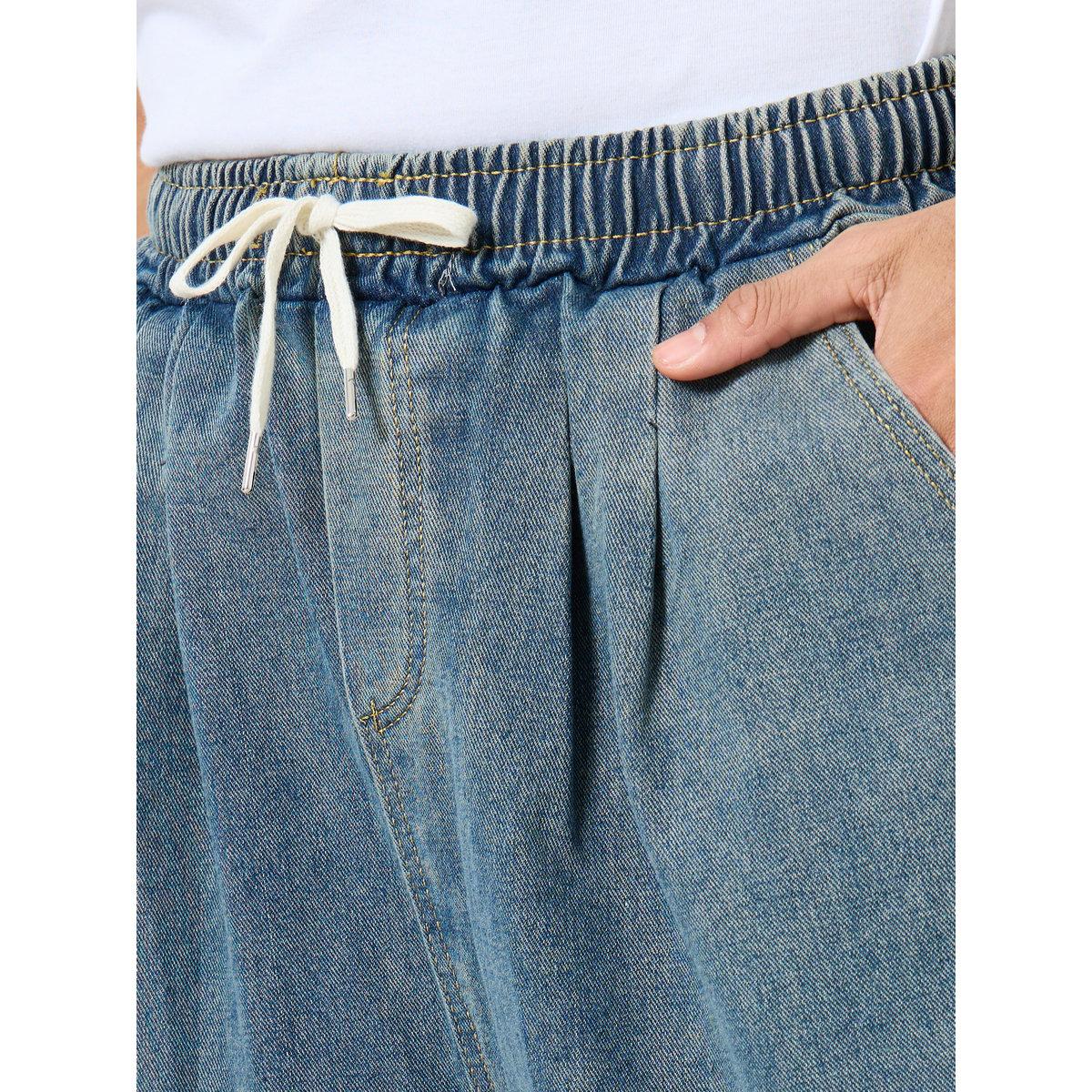 Styli Mid Rise Loose Fit Jeans with Drawcord-men-clothing-bottoms-jeans-image-3