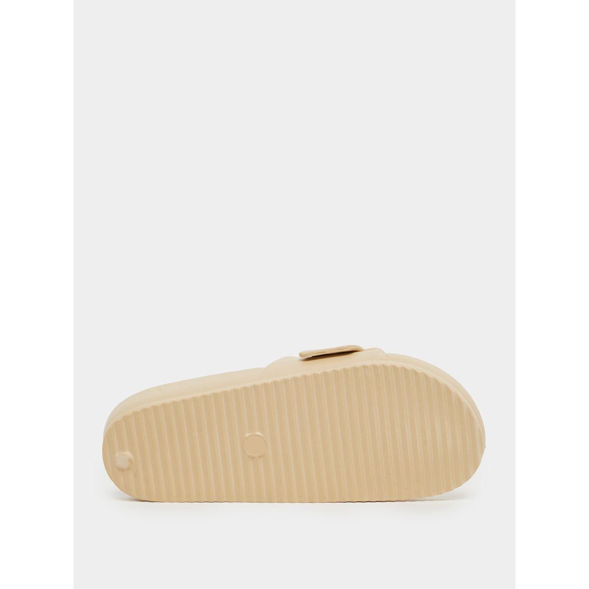 Styli Solid Buckle Detail Slip-On Slipper-women-shoes-flipflopsandslides-image-6