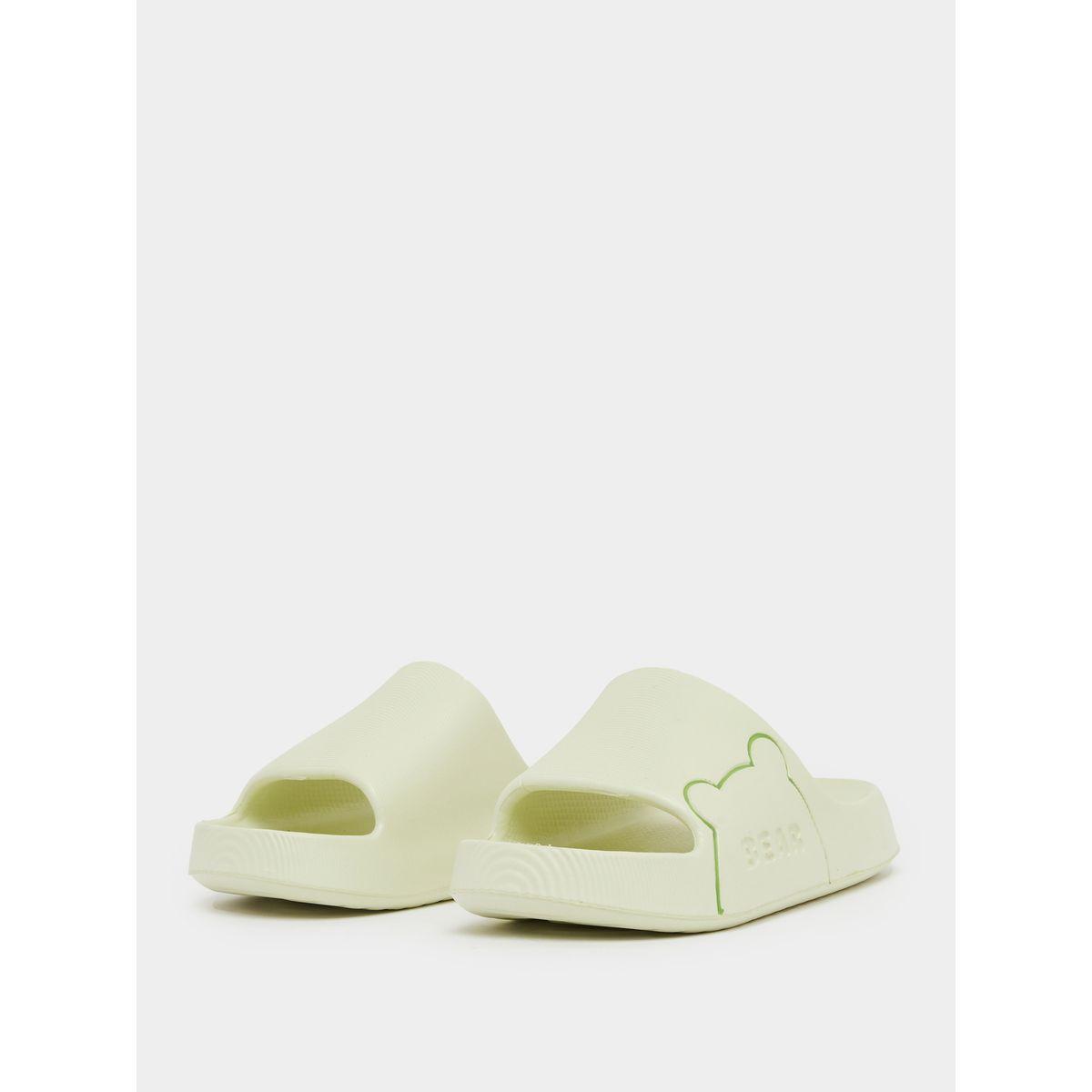 Styli Bear Print Open Toe Slides-women-shoes-flipflopsandslides-image-2