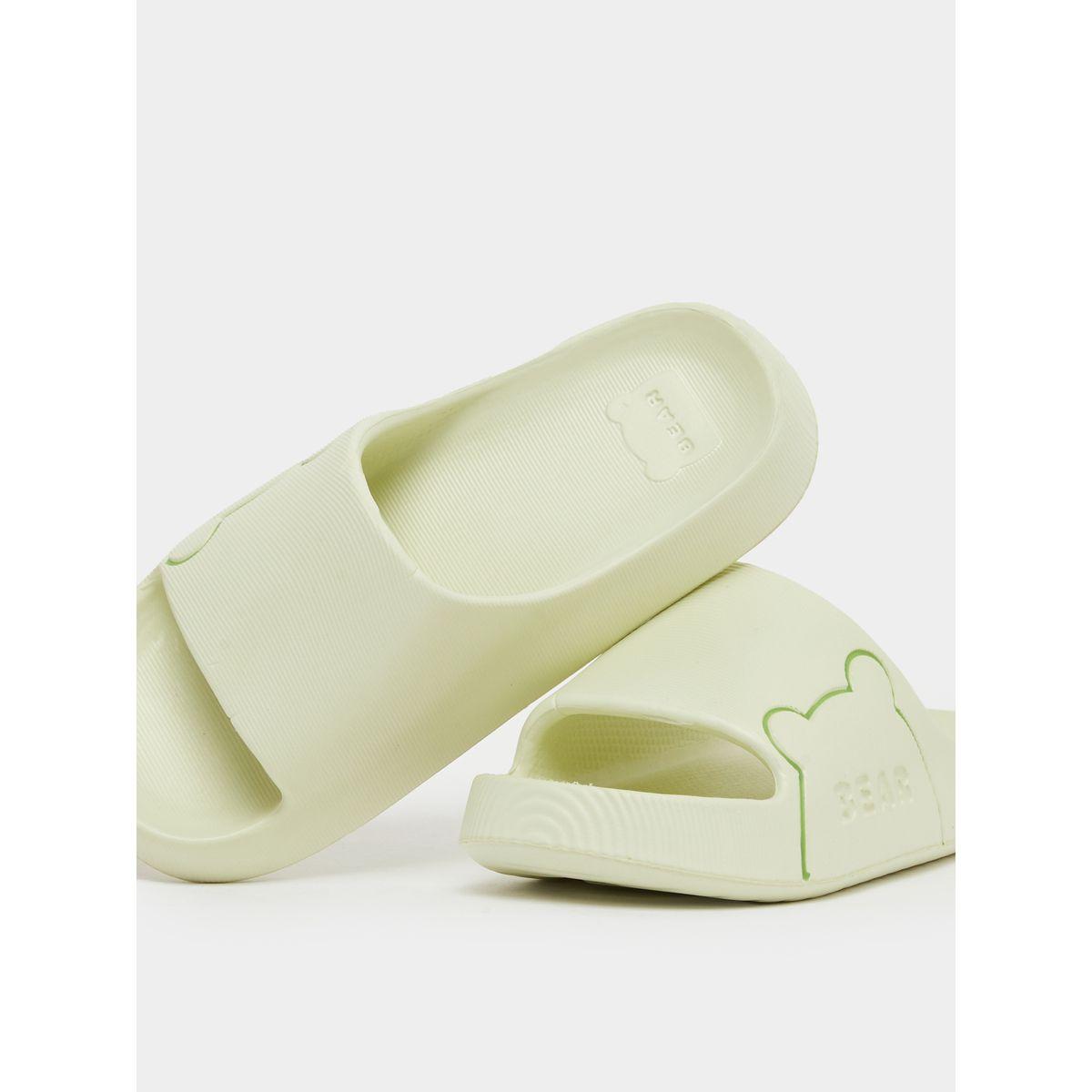 Styli Bear Print Open Toe Slides-women-shoes-flipflopsandslides-image-3