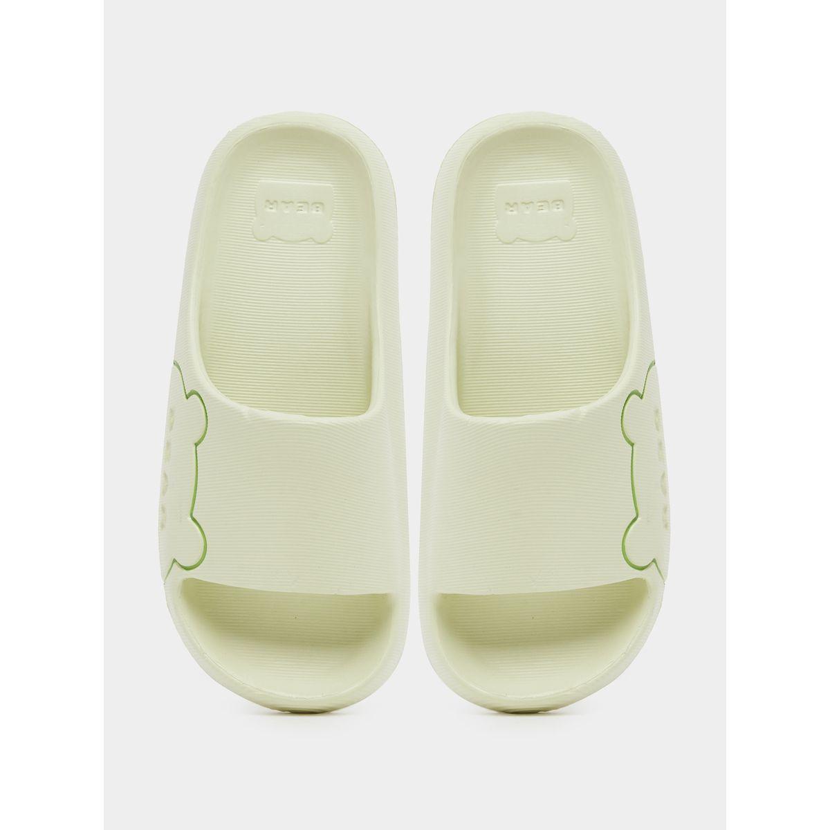Styli Bear Print Open Toe Slides-women-shoes-flipflopsandslides-image-5
