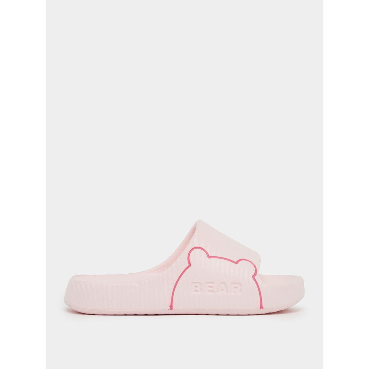 Styli Bear Print Bathroom Slippers-women-shoes-flipflopsandslides-image-1