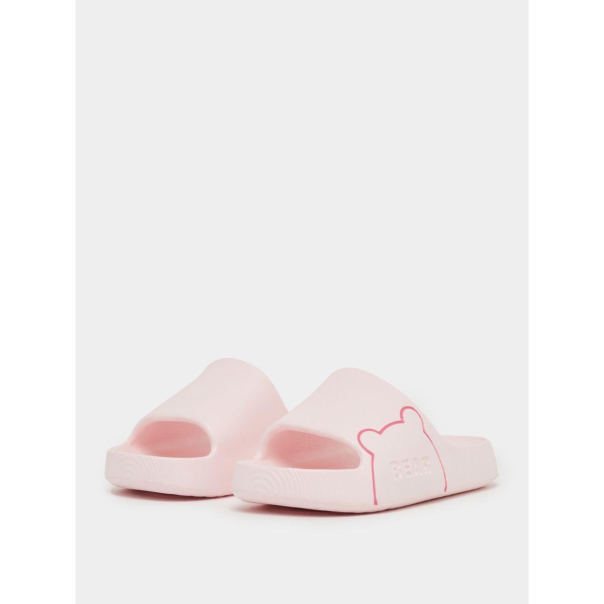 Styli Bear Print Bathroom Slippers-women-shoes-flipflopsandslides-image-2