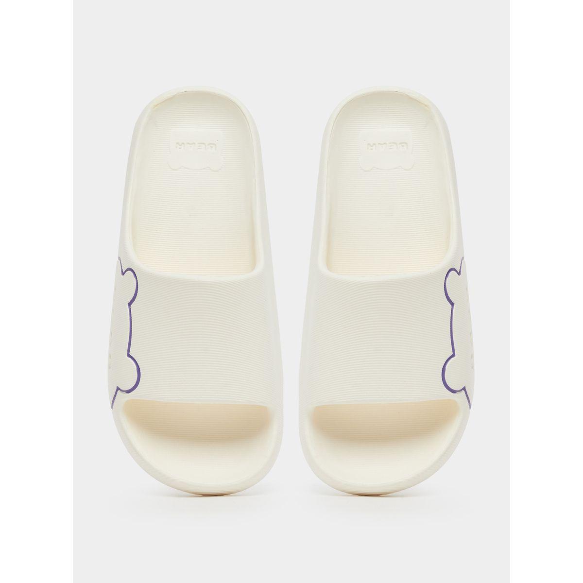 Styli Bear Print Open Toe Slides-women-shoes-flipflopsandslides-image-5