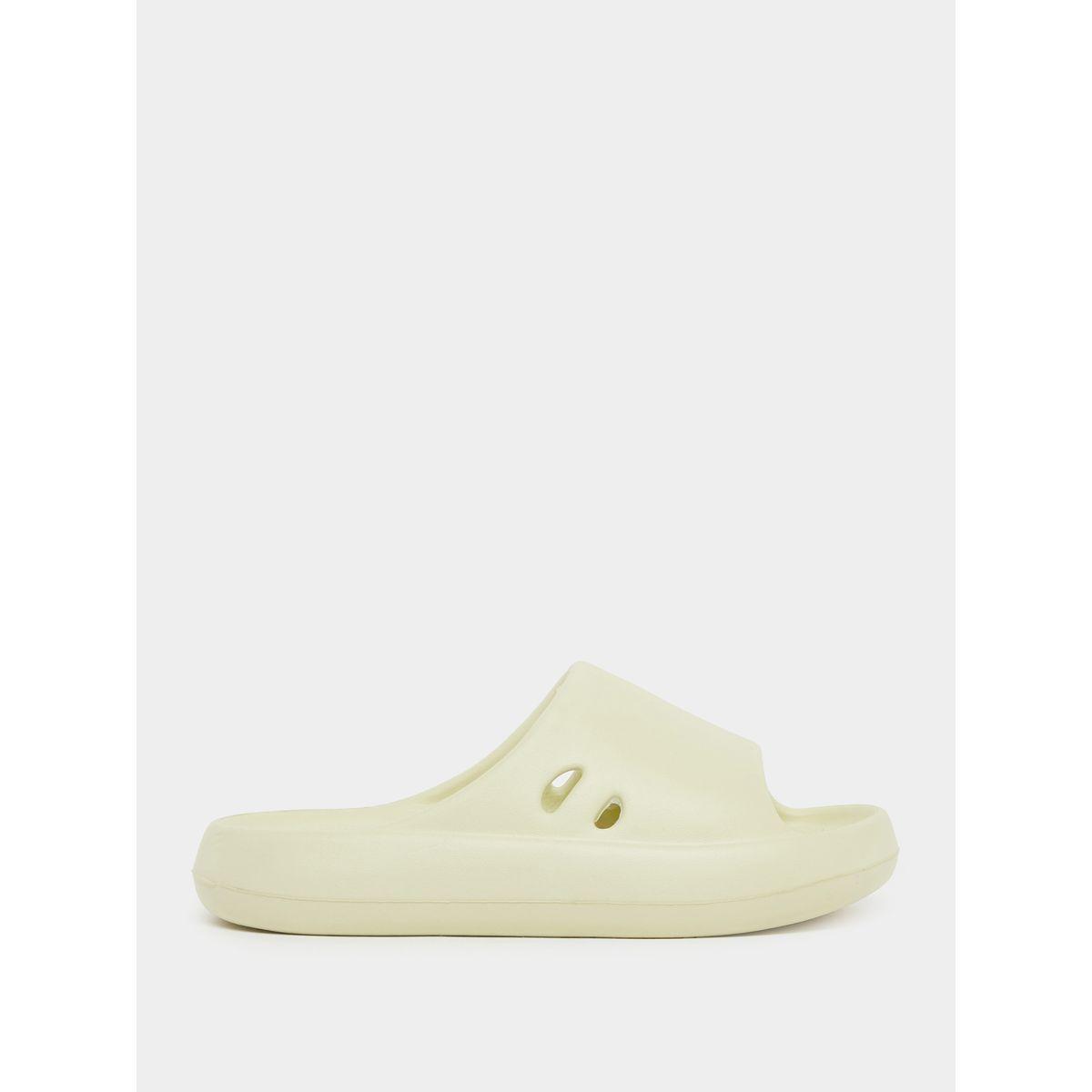 Styli Solid Slip-On Slippers-women-shoes-flipflopsandslides-image-1