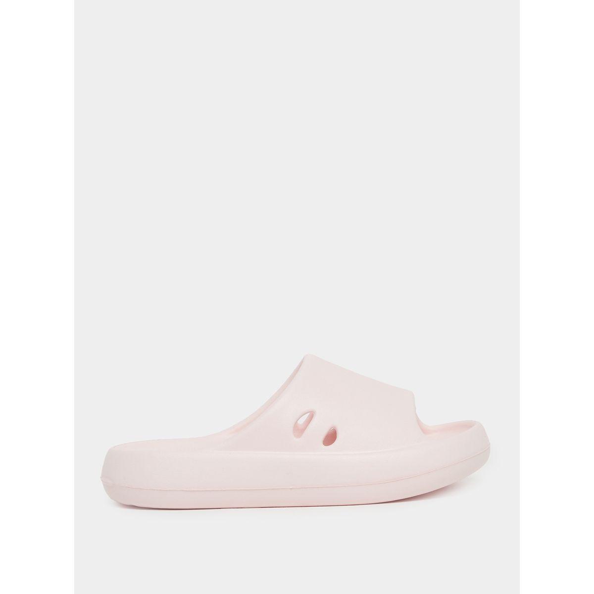 Styli Solid Slip-On Slippers-women-shoes-flipflopsandslides-image-1