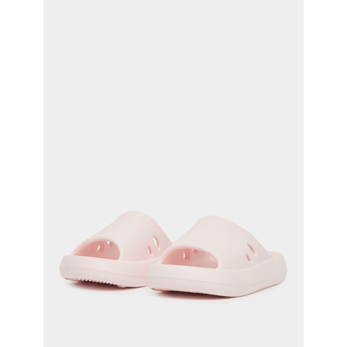 Styli Solid Slip-On Slippers-women-shoes-flipflopsandslides-image-2