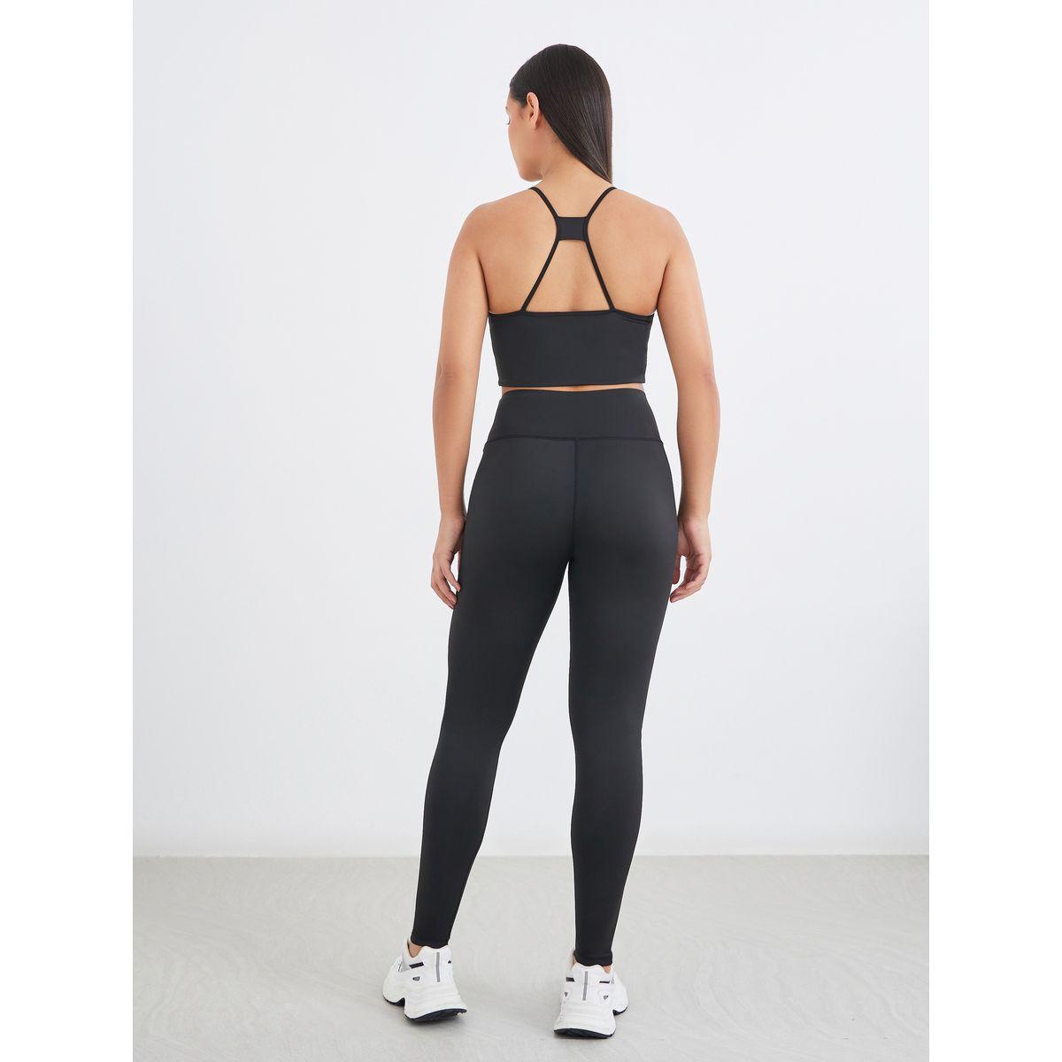مجموعة من ليقنز وصدرية ريسرباك بتفاصيل مدروزة-women-clothing-sportswearandactivewear-trackpantsandtracksuits-image-4