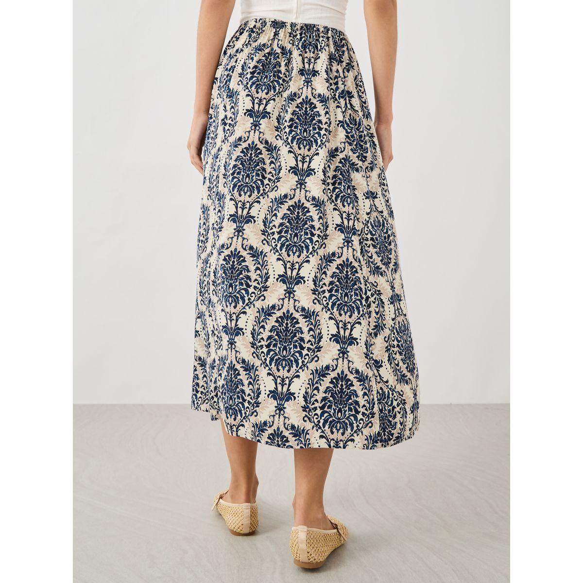 Styli All-Over Print A-Line Midi Skirt-women-clothing-bottoms-skirts-image-4