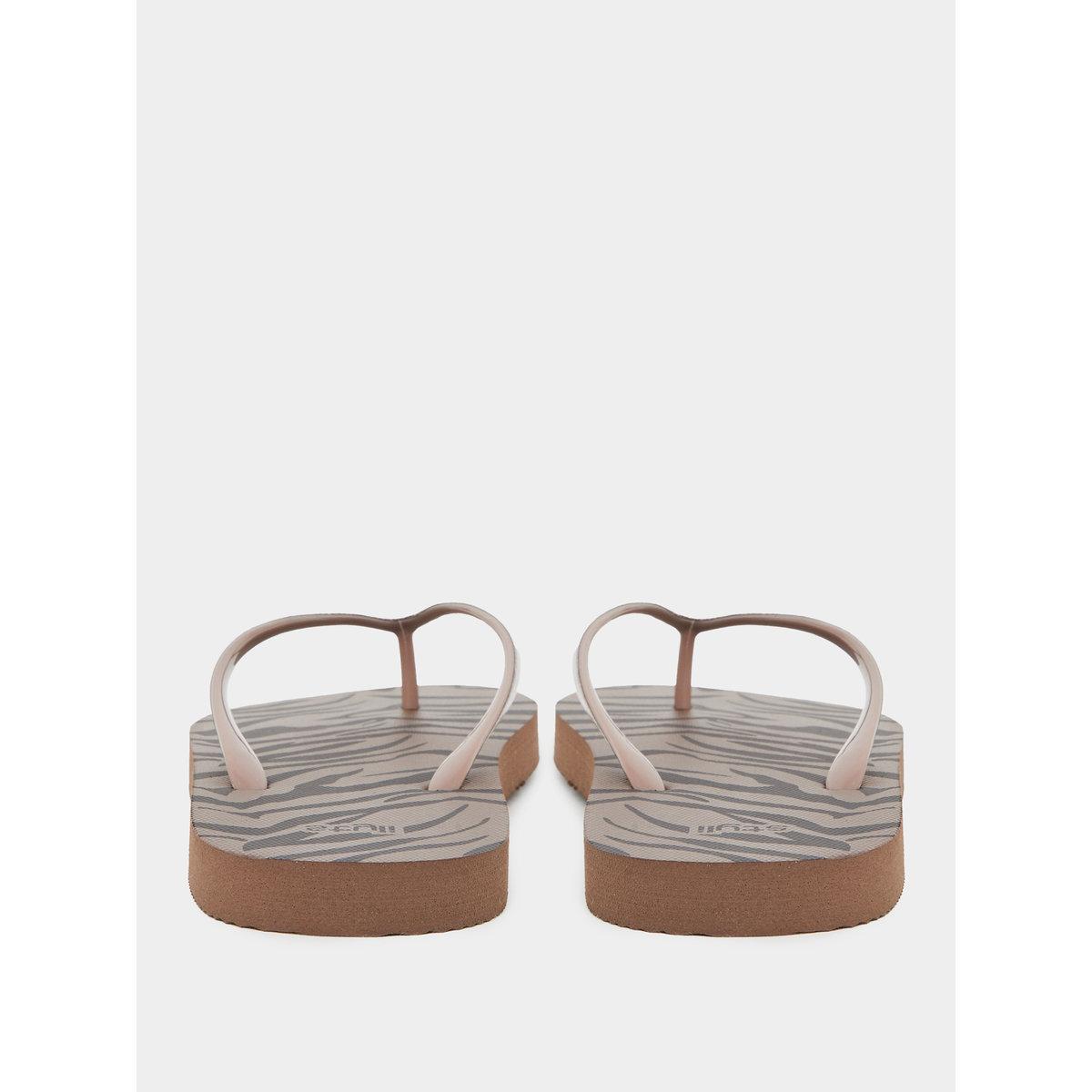 Styli Glittered Strap Printed Flip Flops-women-shoes-flipflopsandslides-image-4