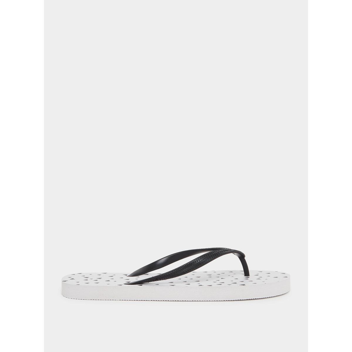 Styli Heart Print Flip Flops-women-shoes-flipflopsandslides-image-1