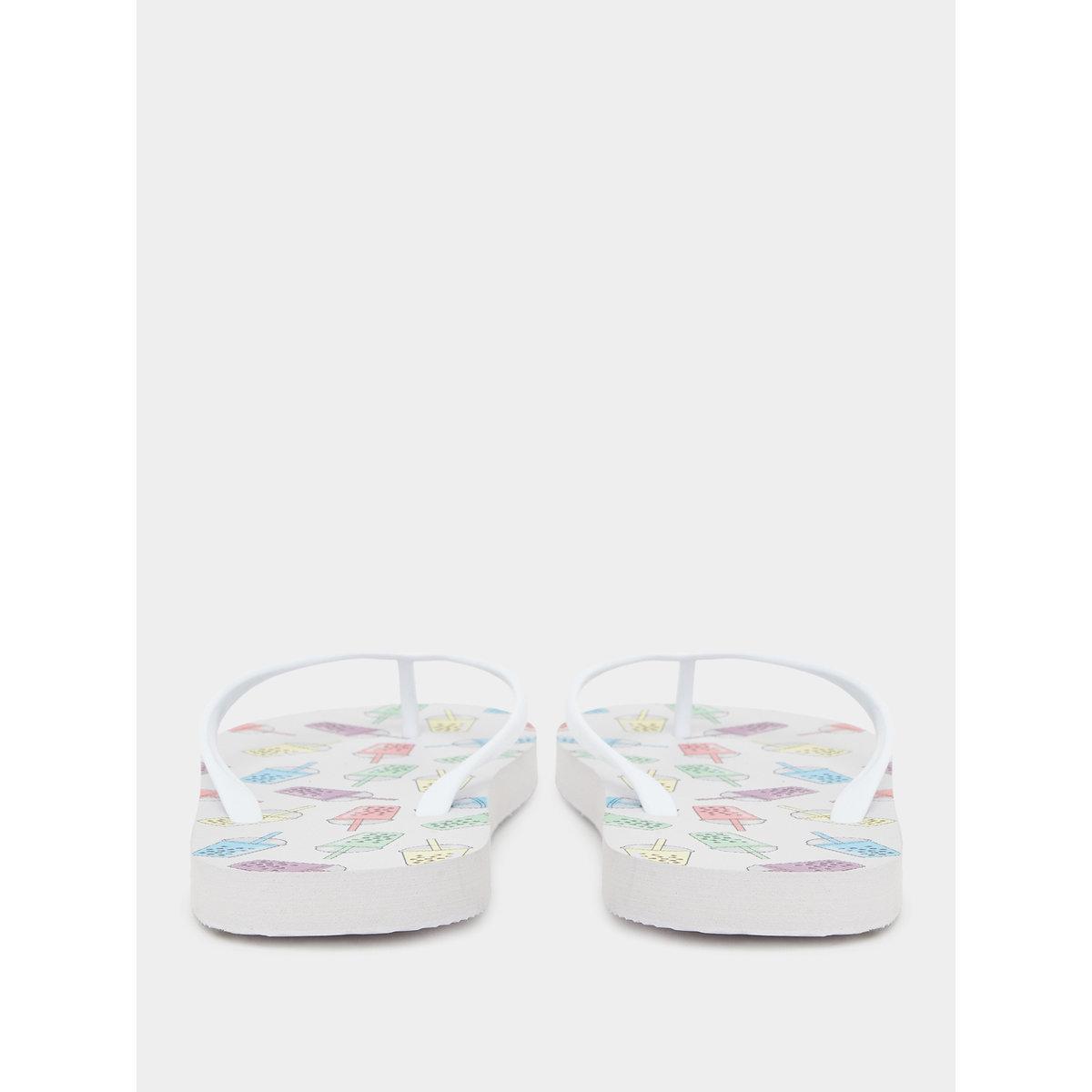 Styli Boba Drink Print Flip Flops-women-shoes-flipflopsandslides-image-4
