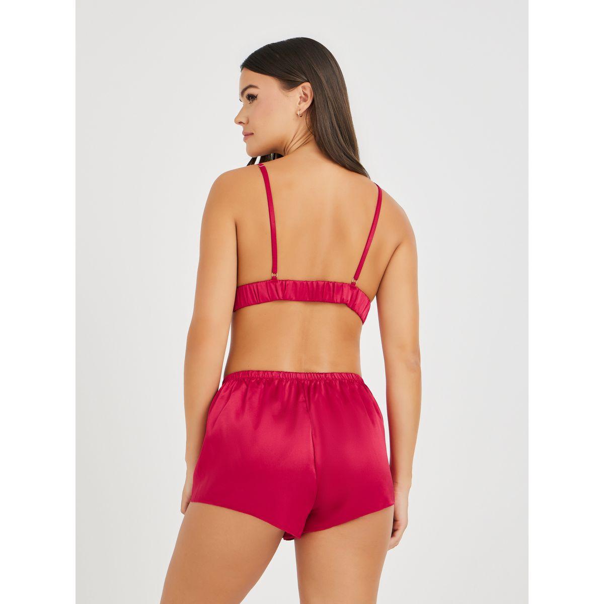 Styli Lace Camisole, Satin Shorts and Pants Lingerie Set-women-clothing-lingerie-lingeriesets-image-6