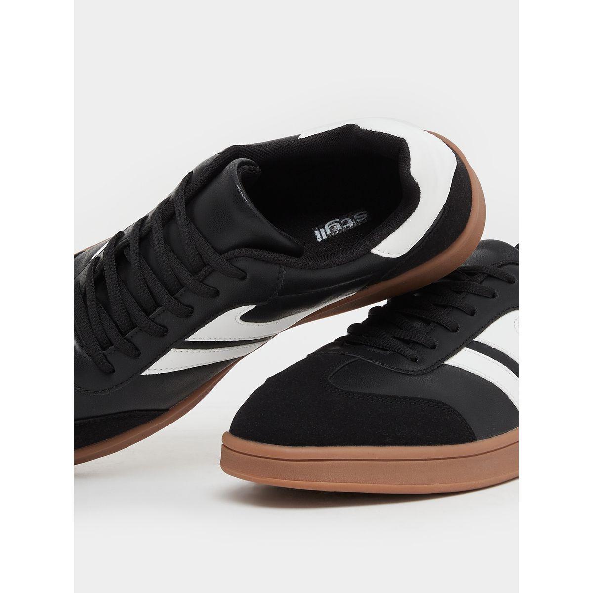 Styli Men Color Block Lace Up Gum Sole Sneakers-men-shoes-sneakers-image-3