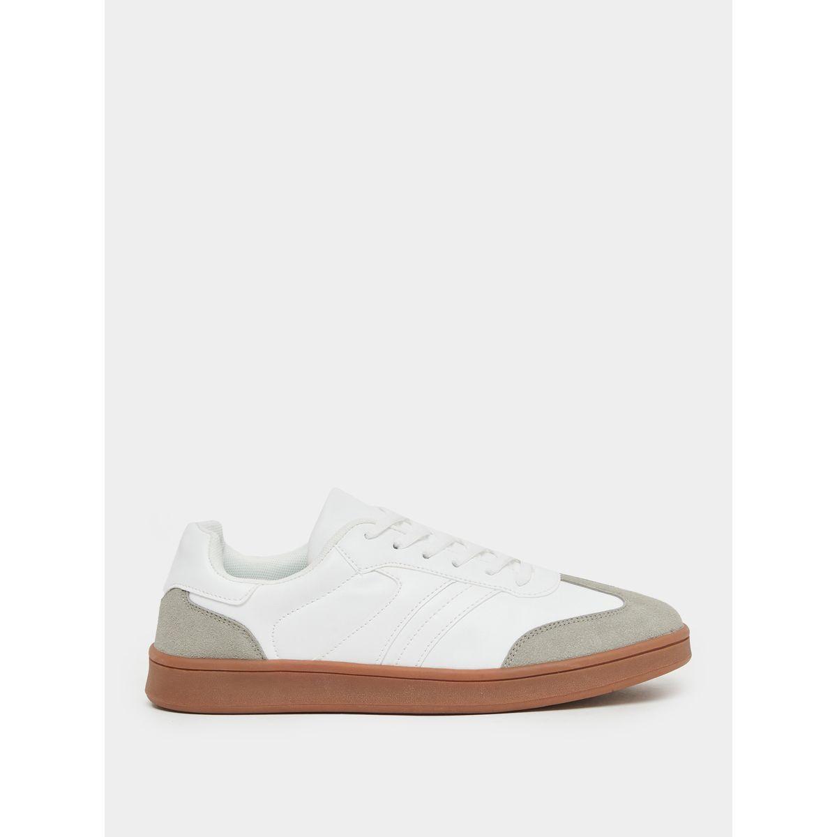 Styli Men Color Block Lace Up Gum Sole Sneakers-men-shoes-sneakers-image-1