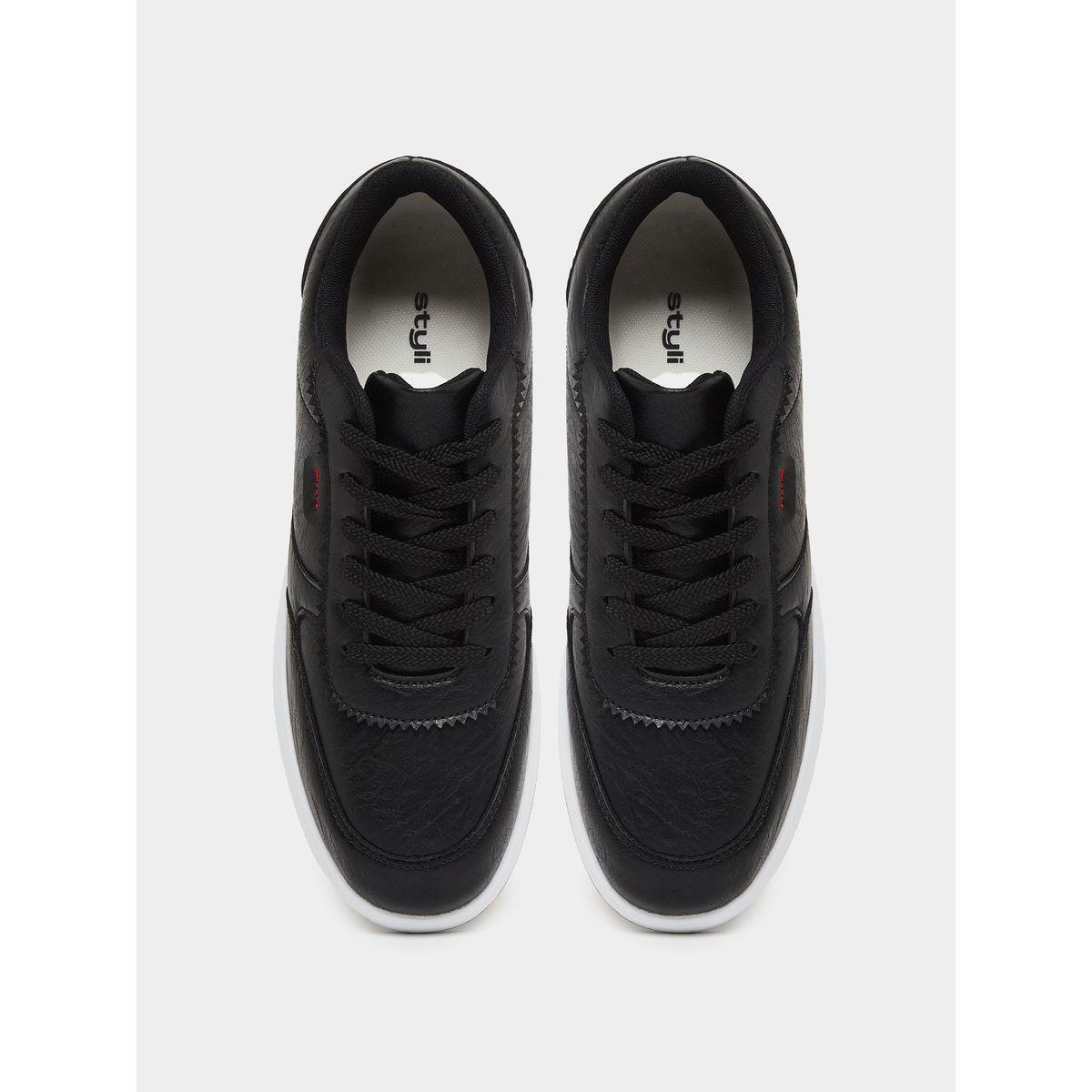 Styli Classic Court Lace Up Sneakers-men-shoes-sneakers-image-6