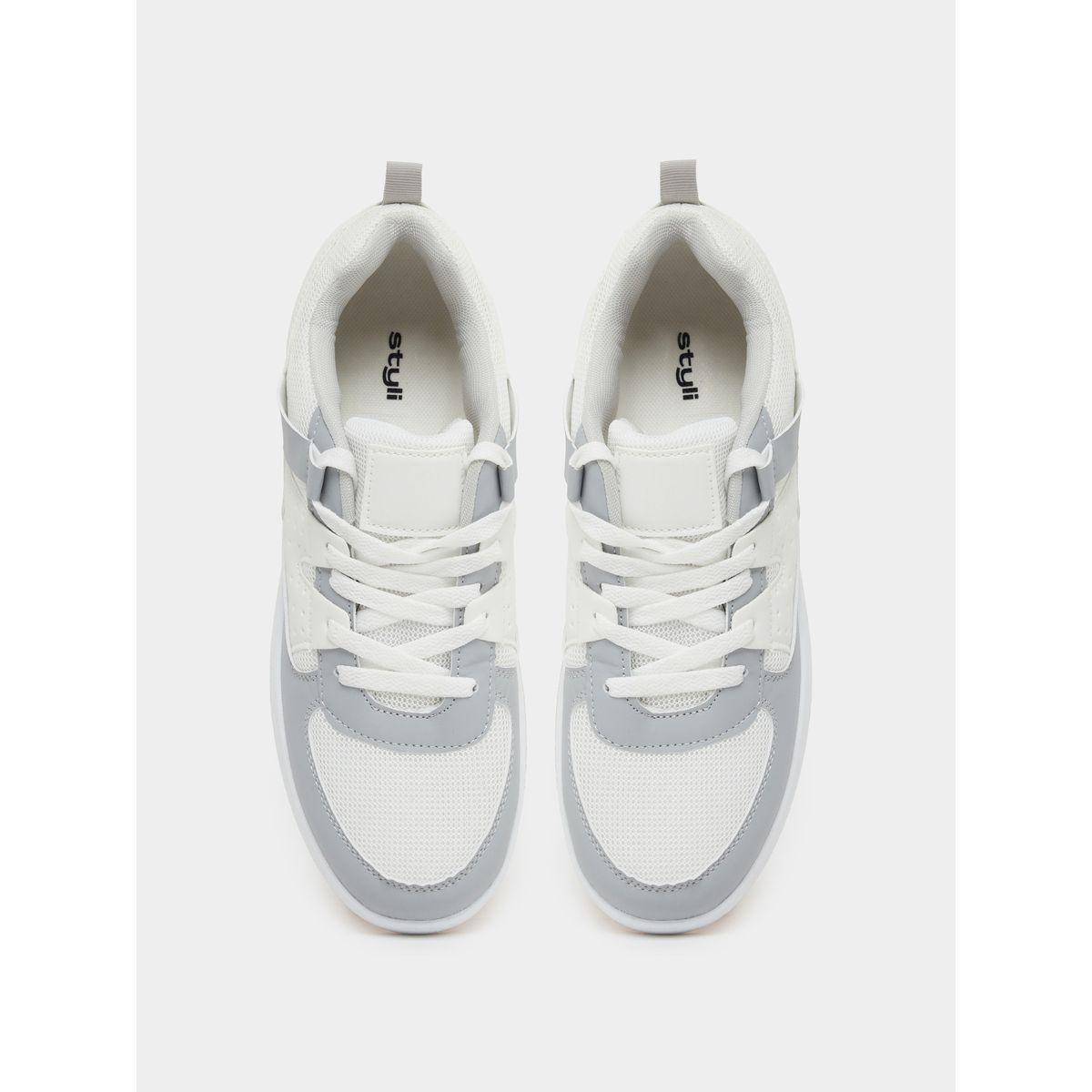 Styli Color Block Lightweight Lace Up Sneakers-men-shoes-sneakers-image-5
