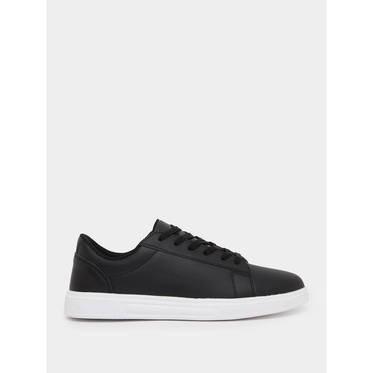 Styli Classic Matte Court Lace Up Sneakers-men-shoes-sneakers-image-1