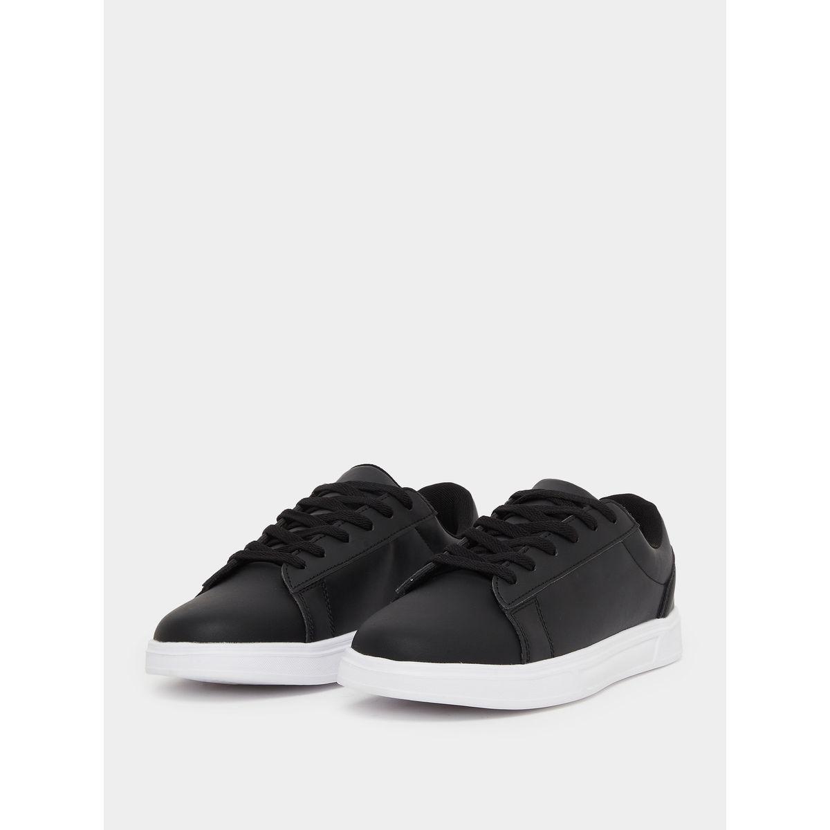 Styli Classic Matte Court Lace Up Sneakers-men-shoes-sneakers-image-2