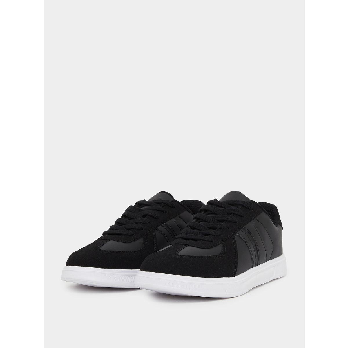 حذاء سنيكرز بنعل بلاتفورم ورباط غق-men-shoes-sneakers-image-2