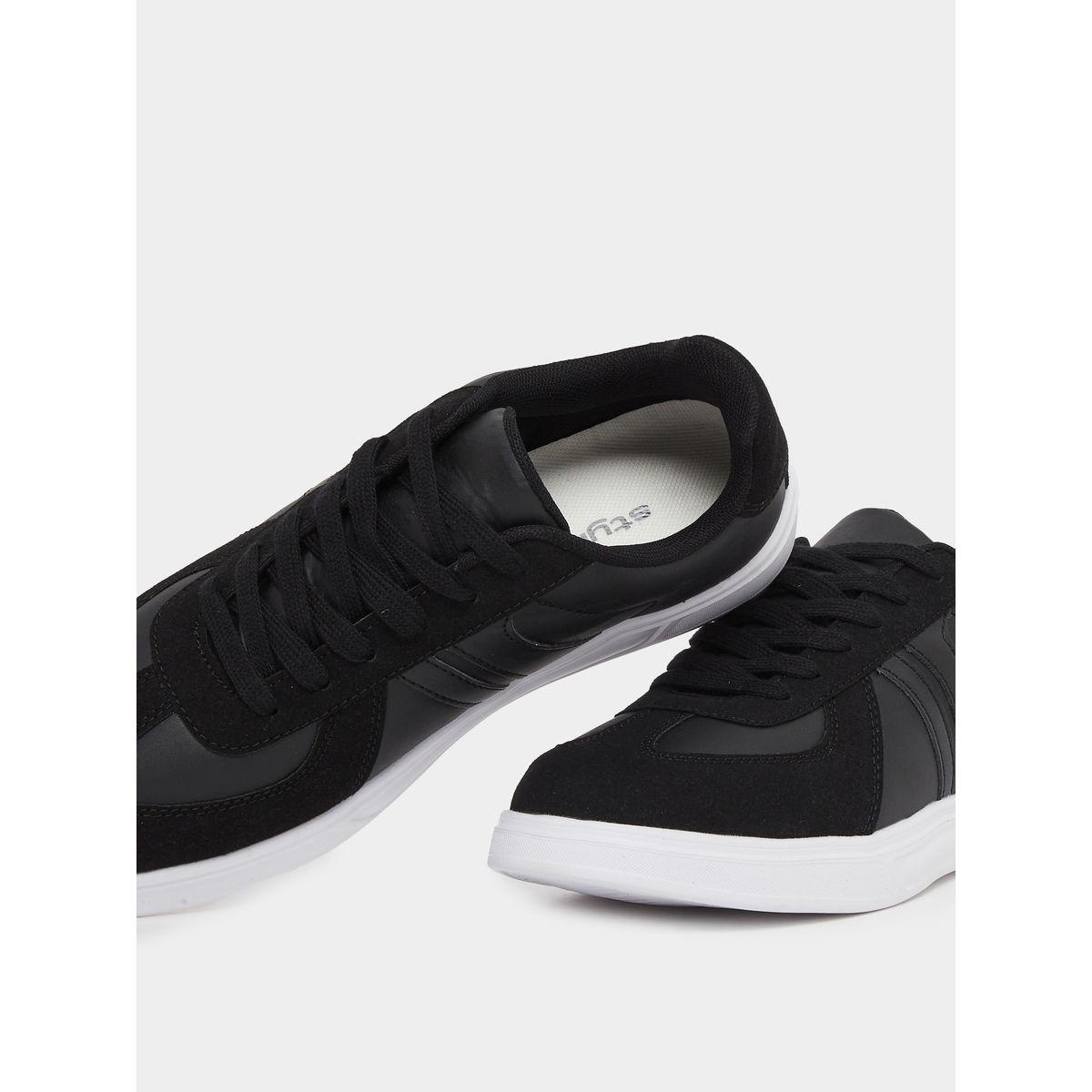 حذاء سنيكرز بنعل بلاتفورم ورباط غق-men-shoes-sneakers-image-3