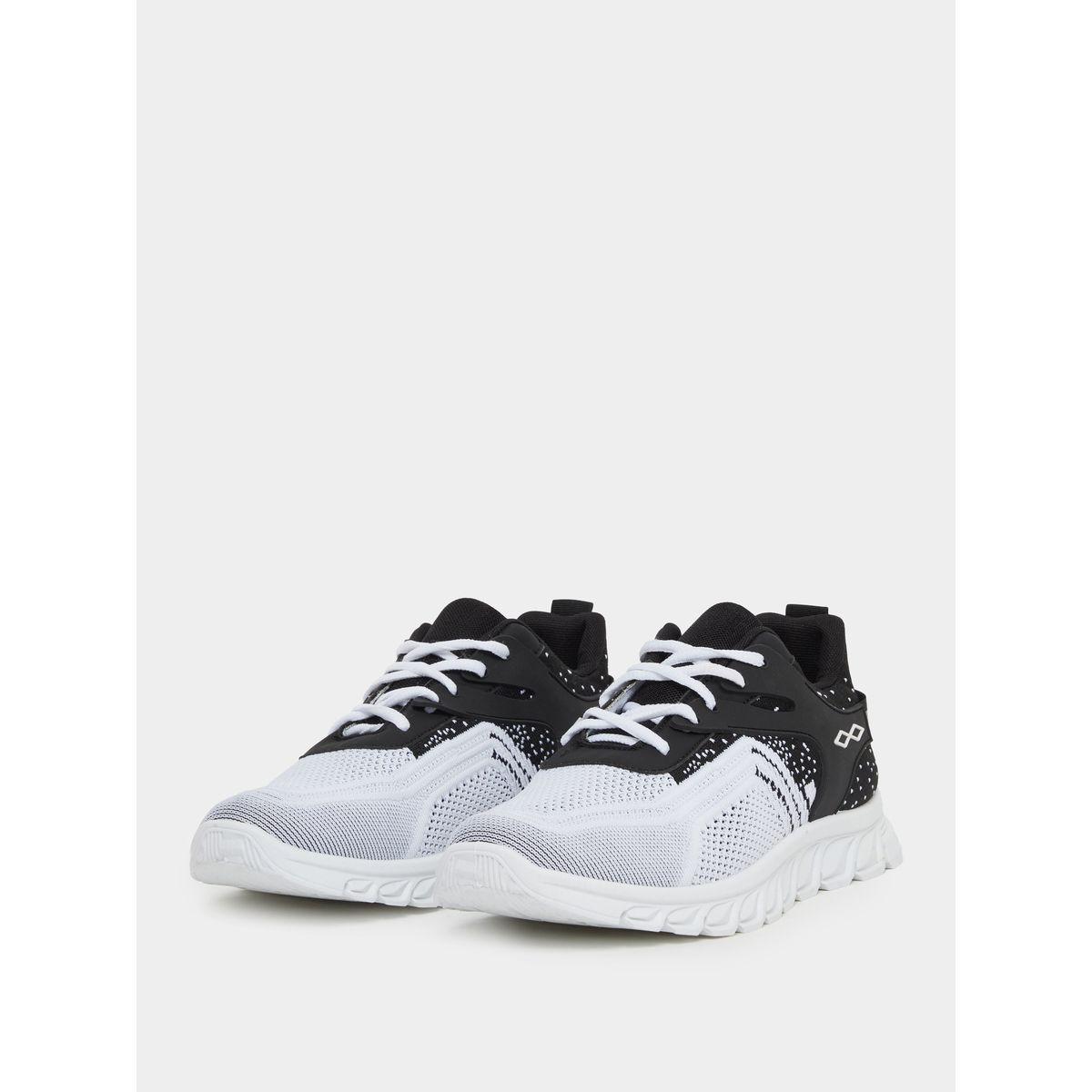 Styli Knitted Elastic Lace Up Sneakers-men-shoes-sneakers-image-2
