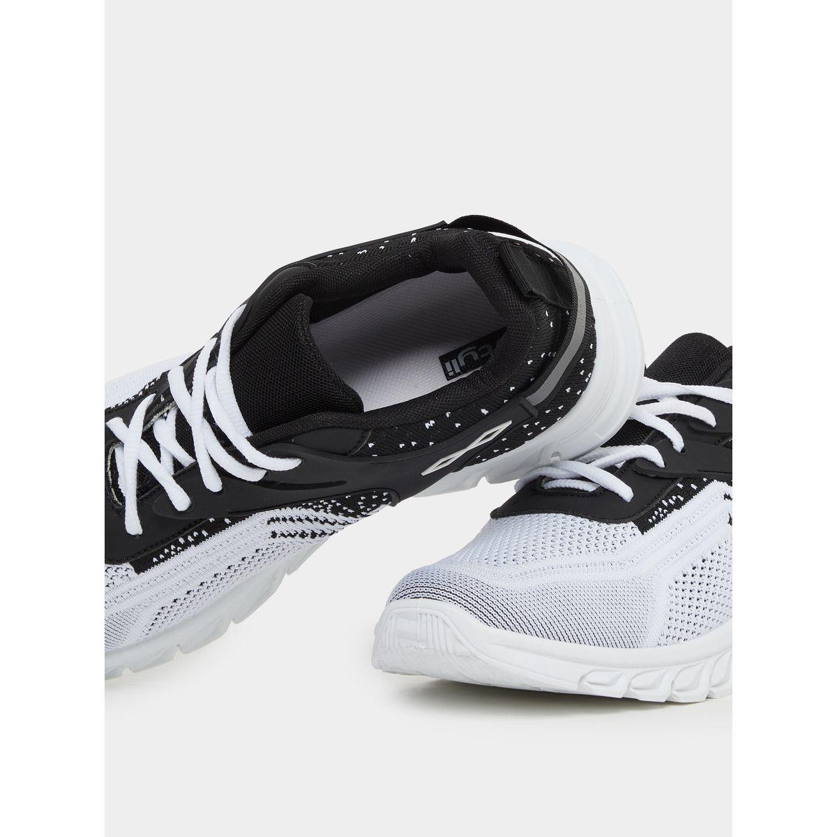 Styli Knitted Elastic Lace Up Sneakers-men-shoes-sneakers-image-3