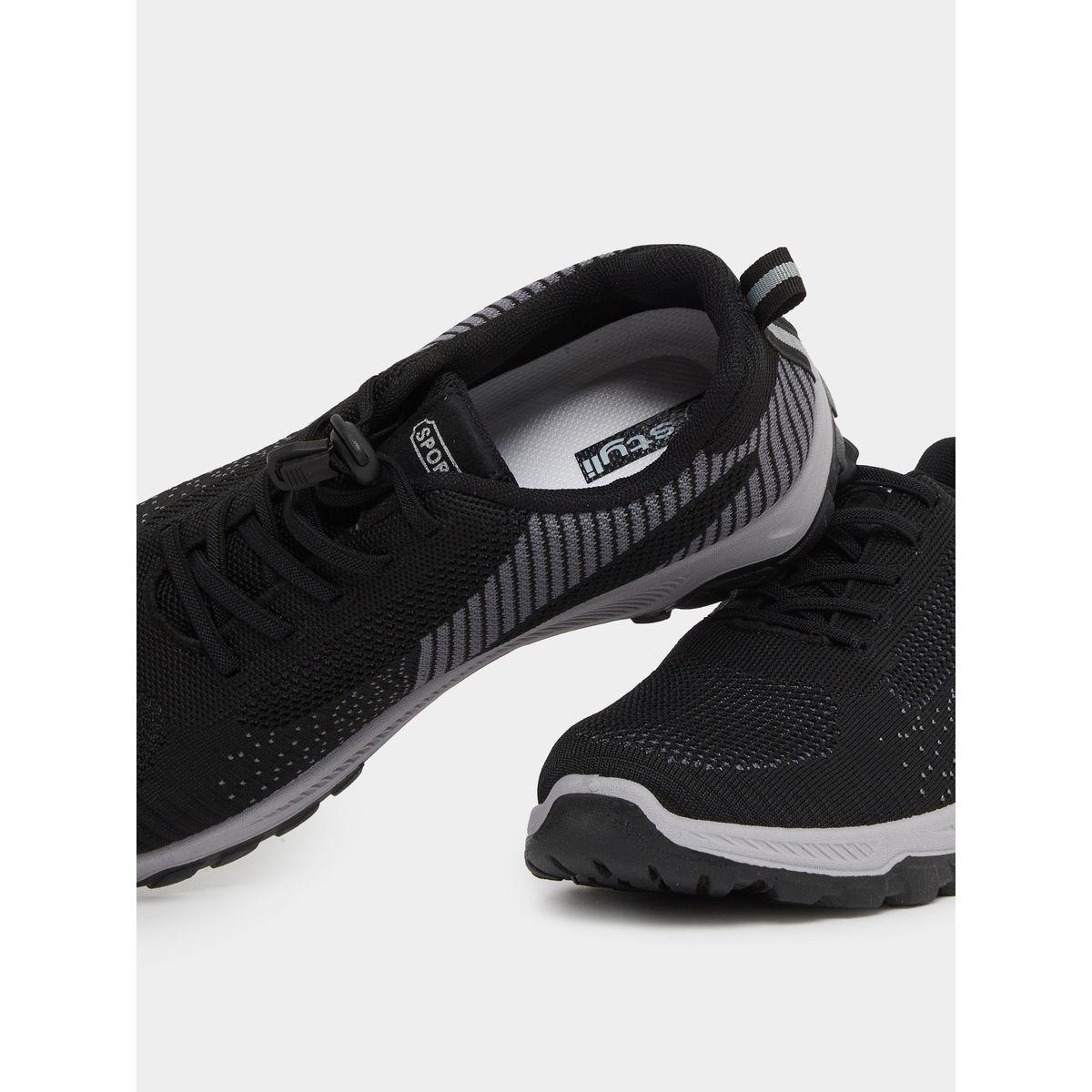 Styli Striped Lace Up Sneakers-men-shoes-sneakers-image-3