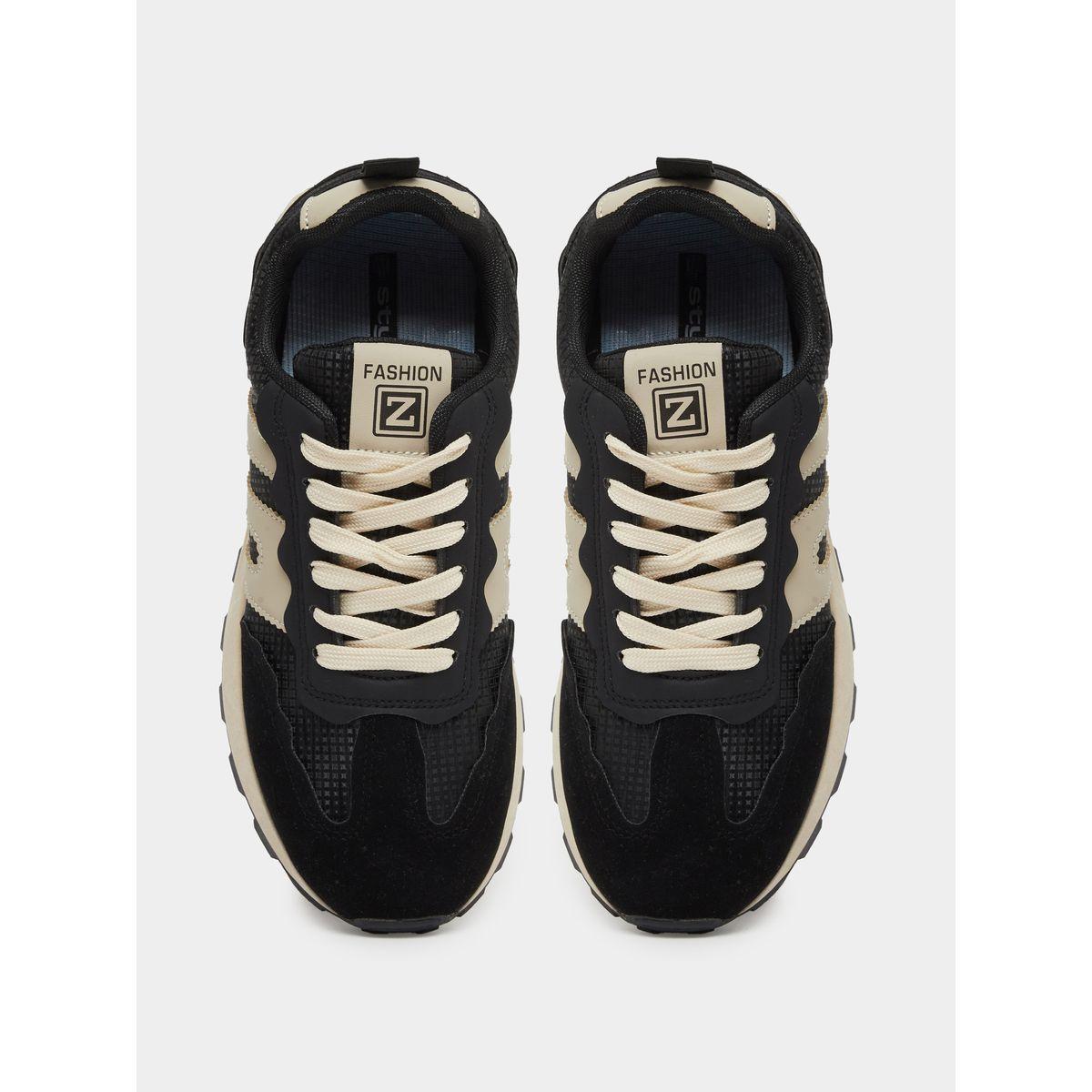 Styli Color Block Lace Up Sneakers-men-shoes-sneakers-image-5