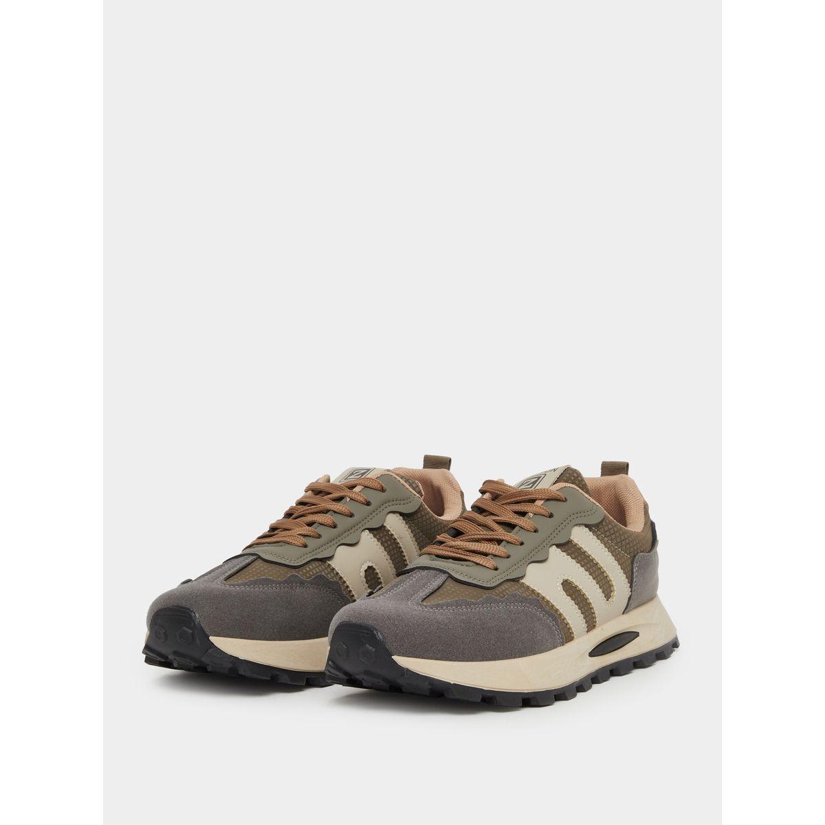 Styli Color Block Lace Up Sneakers-men-shoes-sneakers-image-2
