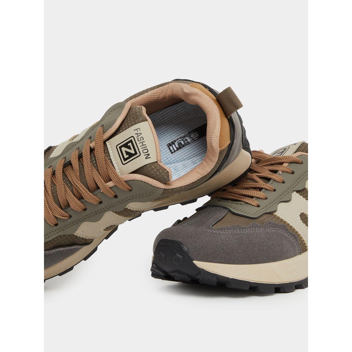 Styli Color Block Lace Up Sneakers-men-shoes-sneakers-image-3