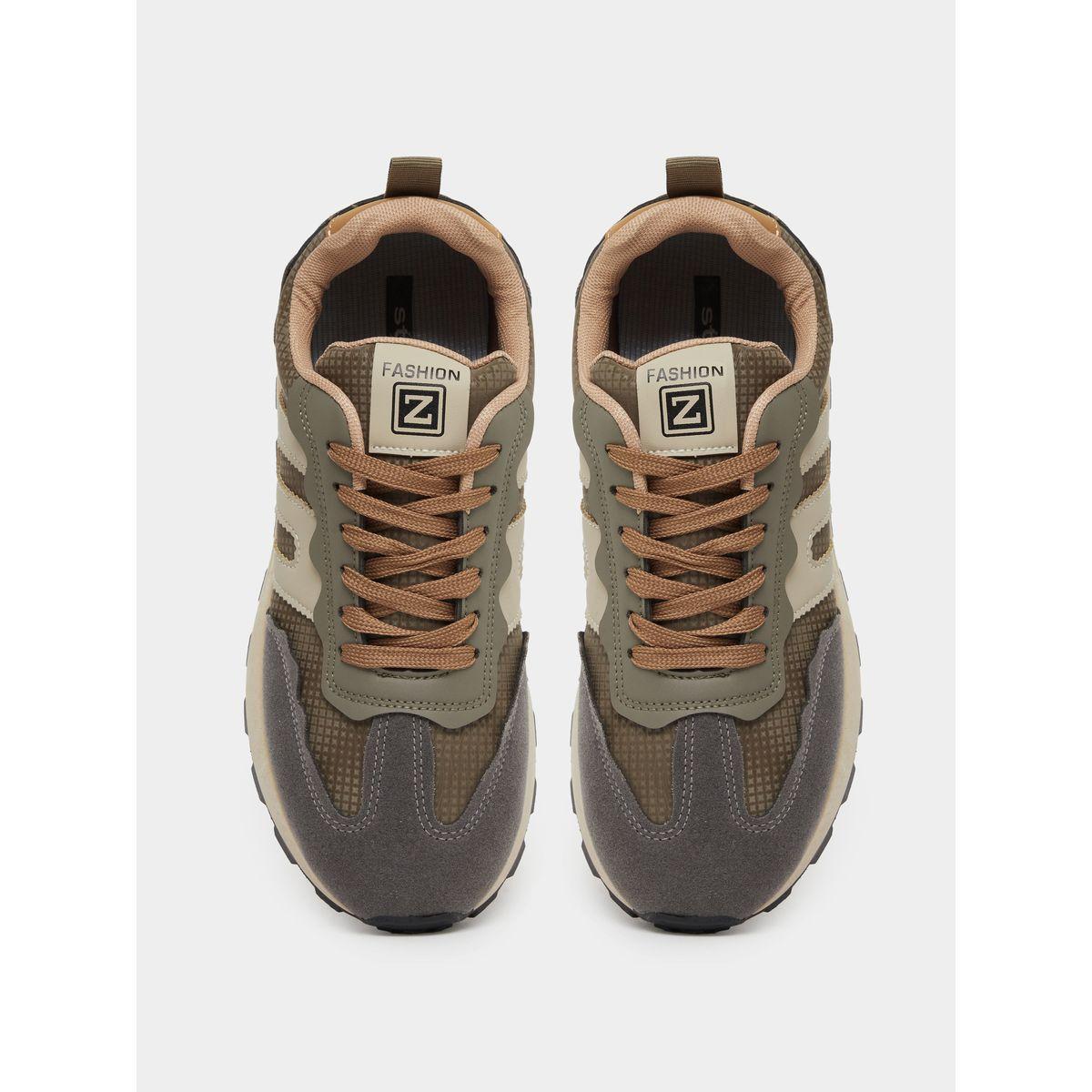 Styli Color Block Lace Up Sneakers-men-shoes-sneakers-image-5