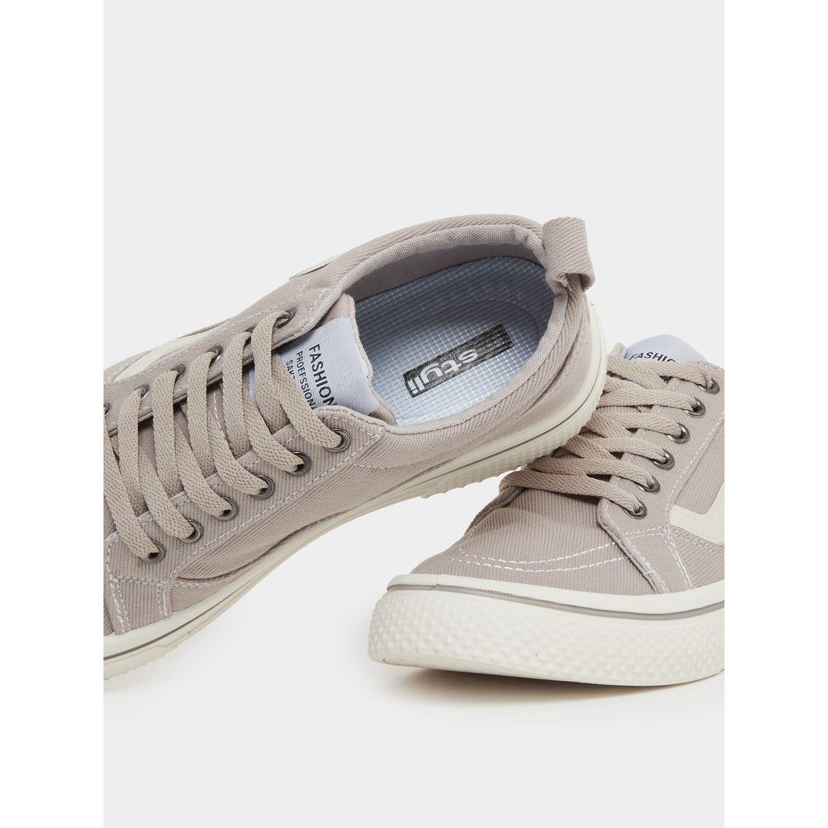 Styli Panelled Lace Up Sneakers-men-shoes-sneakers-image-3