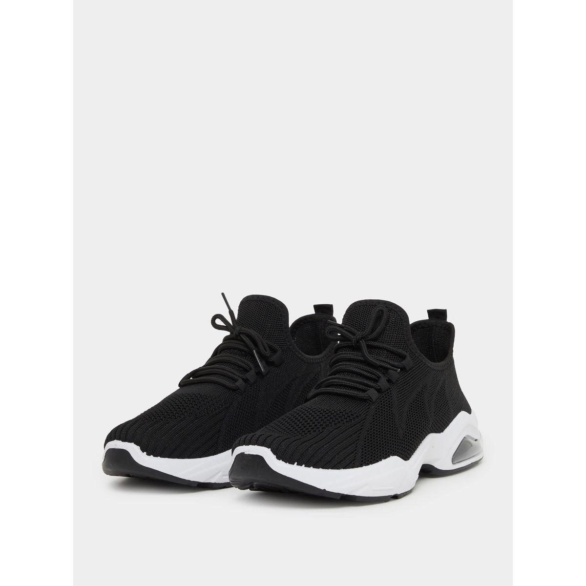 Styli Slip On Sneakers with Lace Up Detail-men-shoes-sneakers-image-2