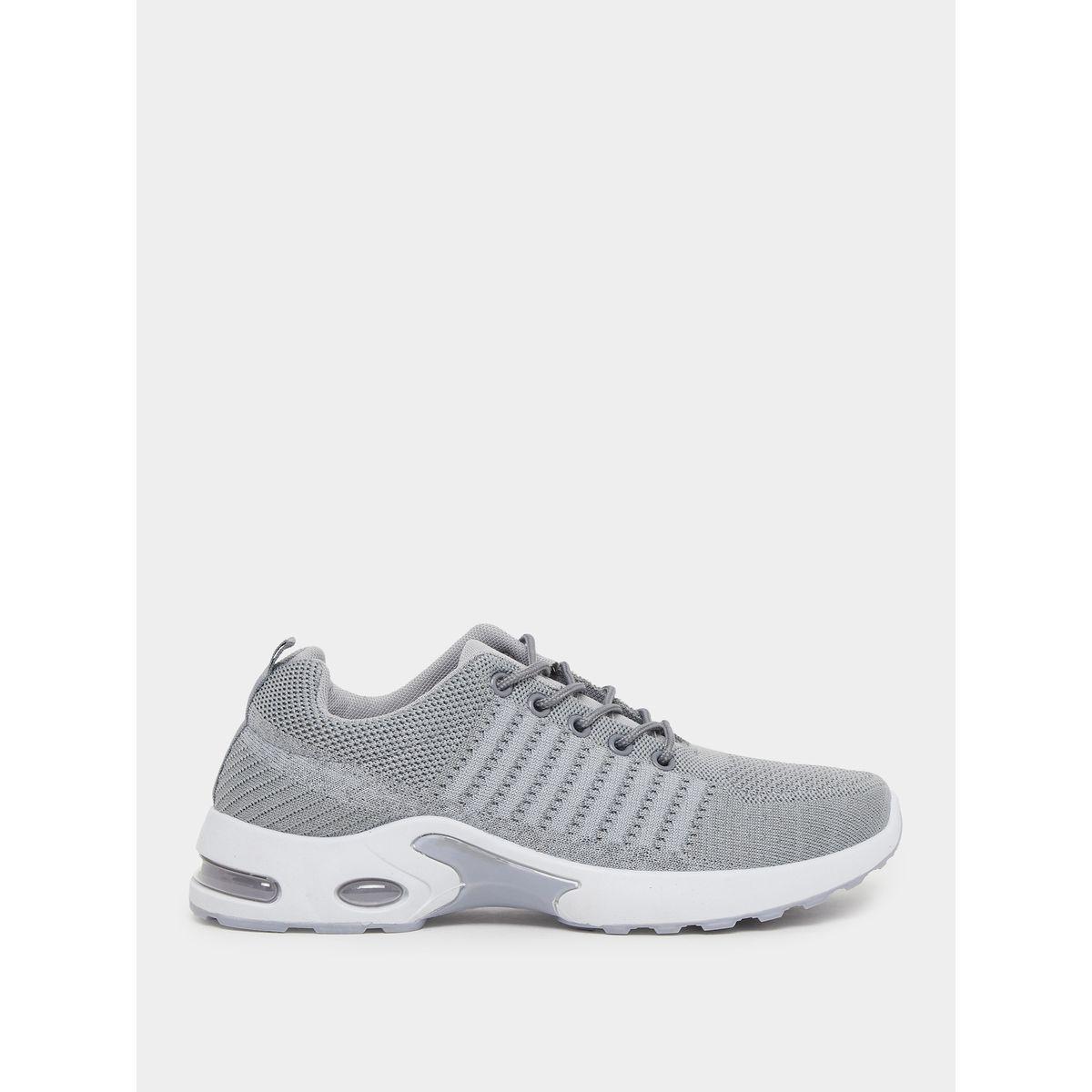 Styli Lace Up Knitted Upper Sneakers-men-shoes-sneakers-image-1