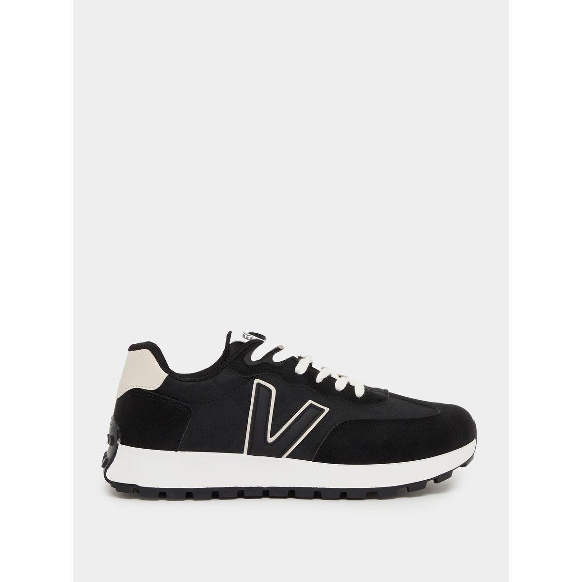Styli Platform Sole Court Lace Up Sneakers-men-shoes-sneakers-image-1