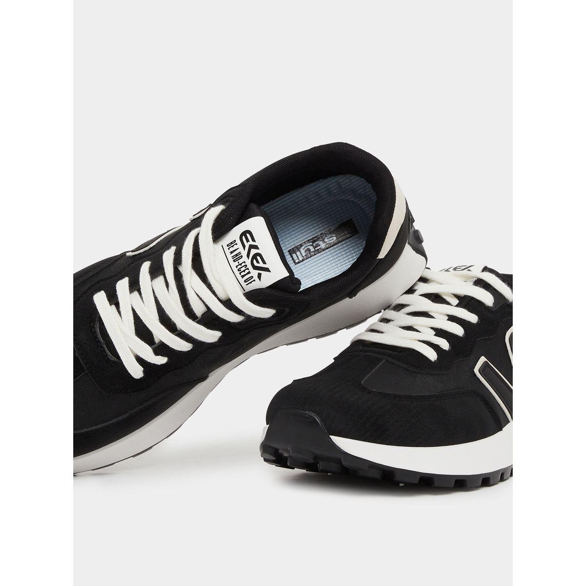 Styli Platform Sole Court Lace Up Sneakers-men-shoes-sneakers-image-3