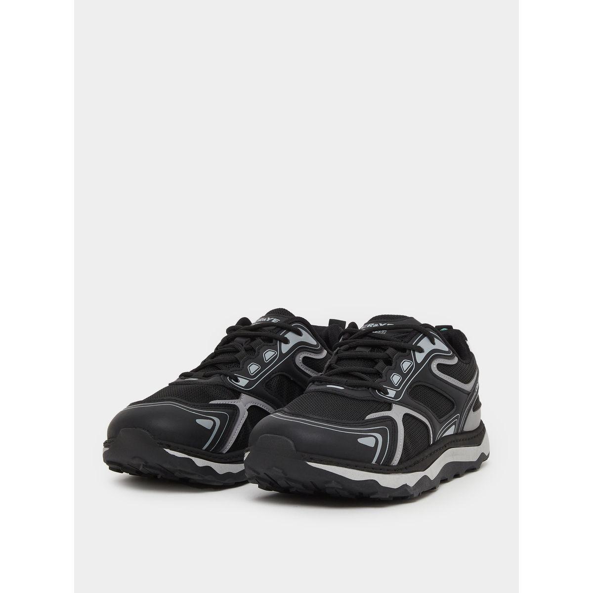 حذاء سنيكرز بنمط كتل الالوان ورباط غلق-men-shoes-sneakers-image-2