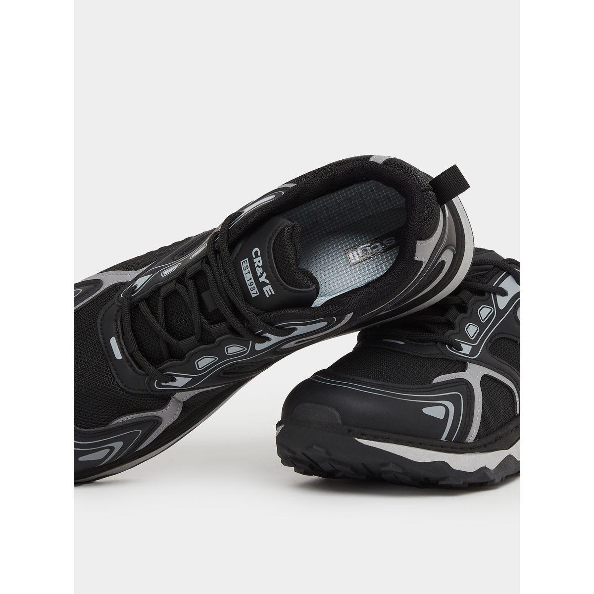 حذاء سنيكرز بنمط كتل الالوان ورباط غلق-men-shoes-sneakers-image-3
