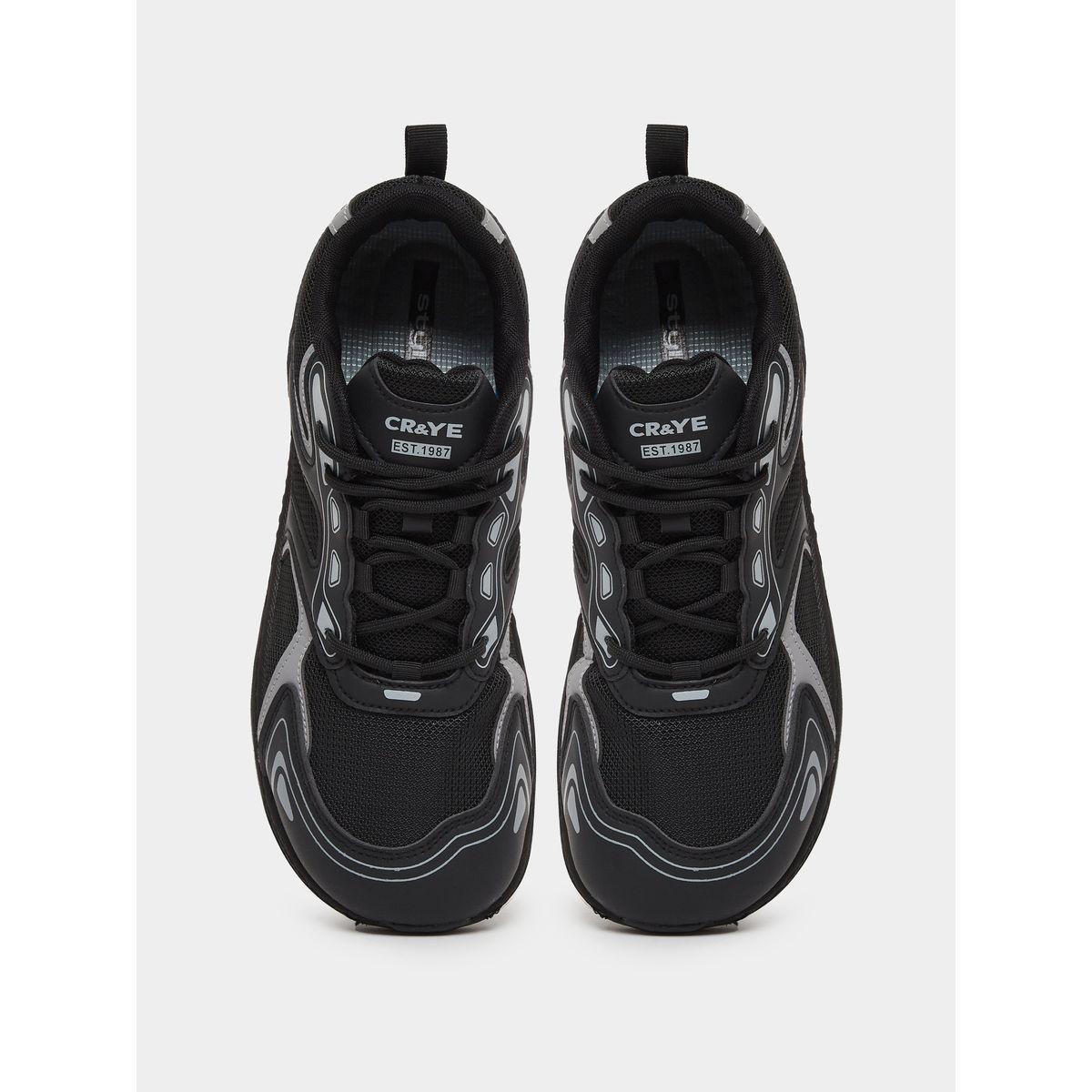 حذاء سنيكرز بنمط كتل الالوان ورباط غلق-men-shoes-sneakers-image-5