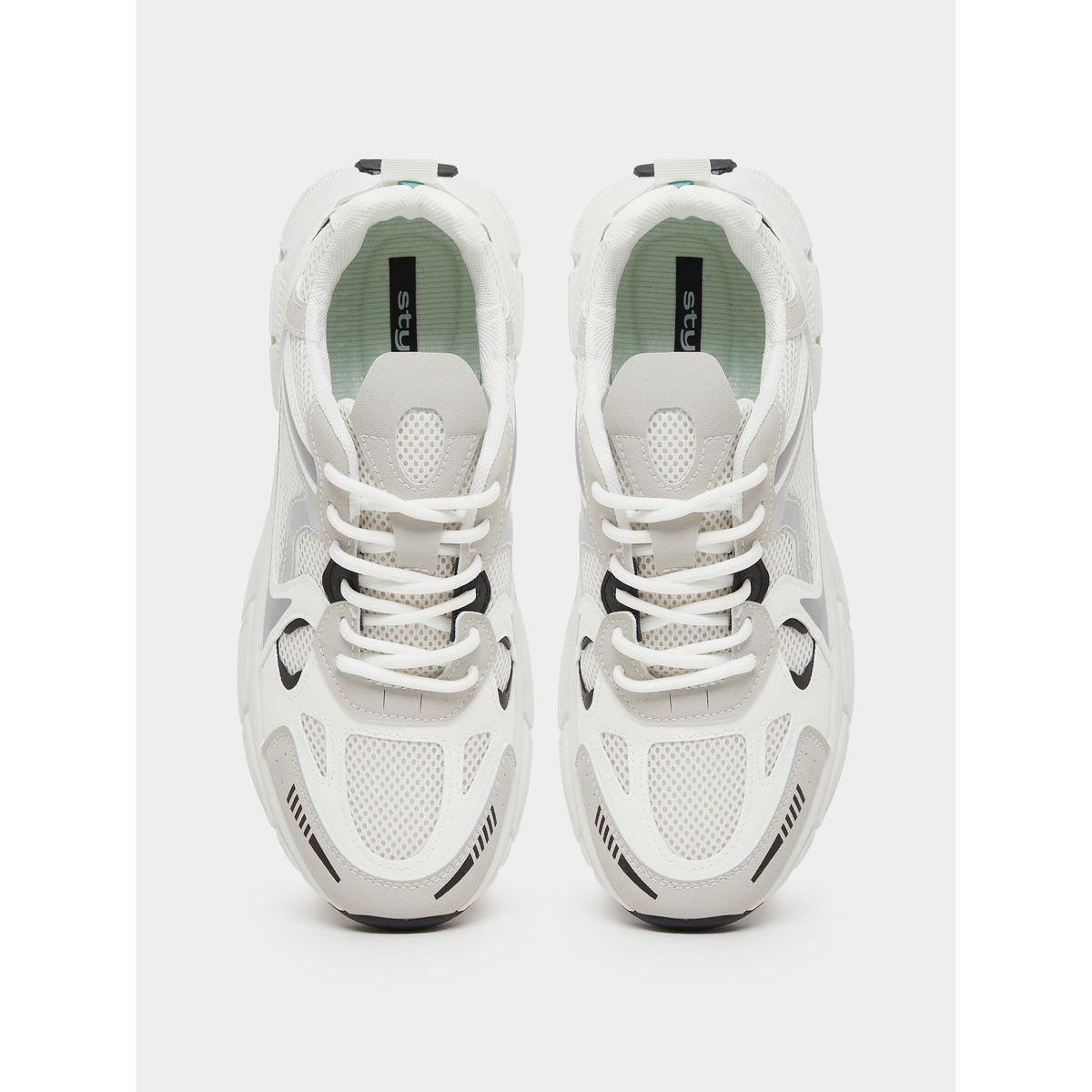 حذاء سنيكرز بنعل شانكي ورباط غلق-men-shoes-sneakers-image-5