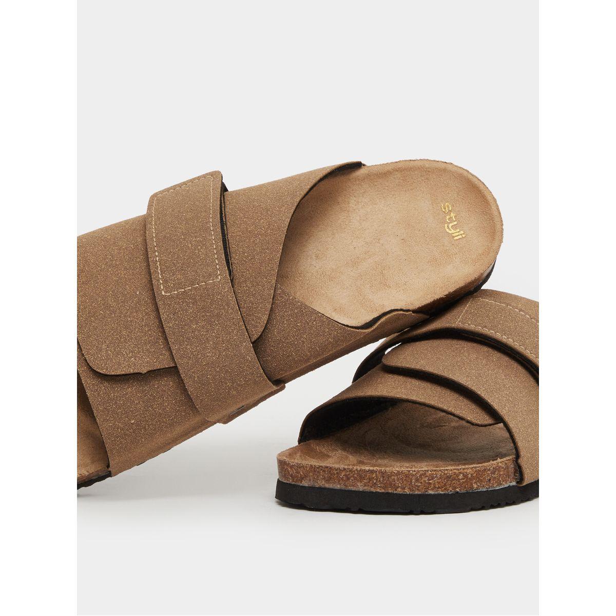 Styli Thick Band Strap Flatform Sole Sandals-men-shoes-flipflopsandslides-image-3