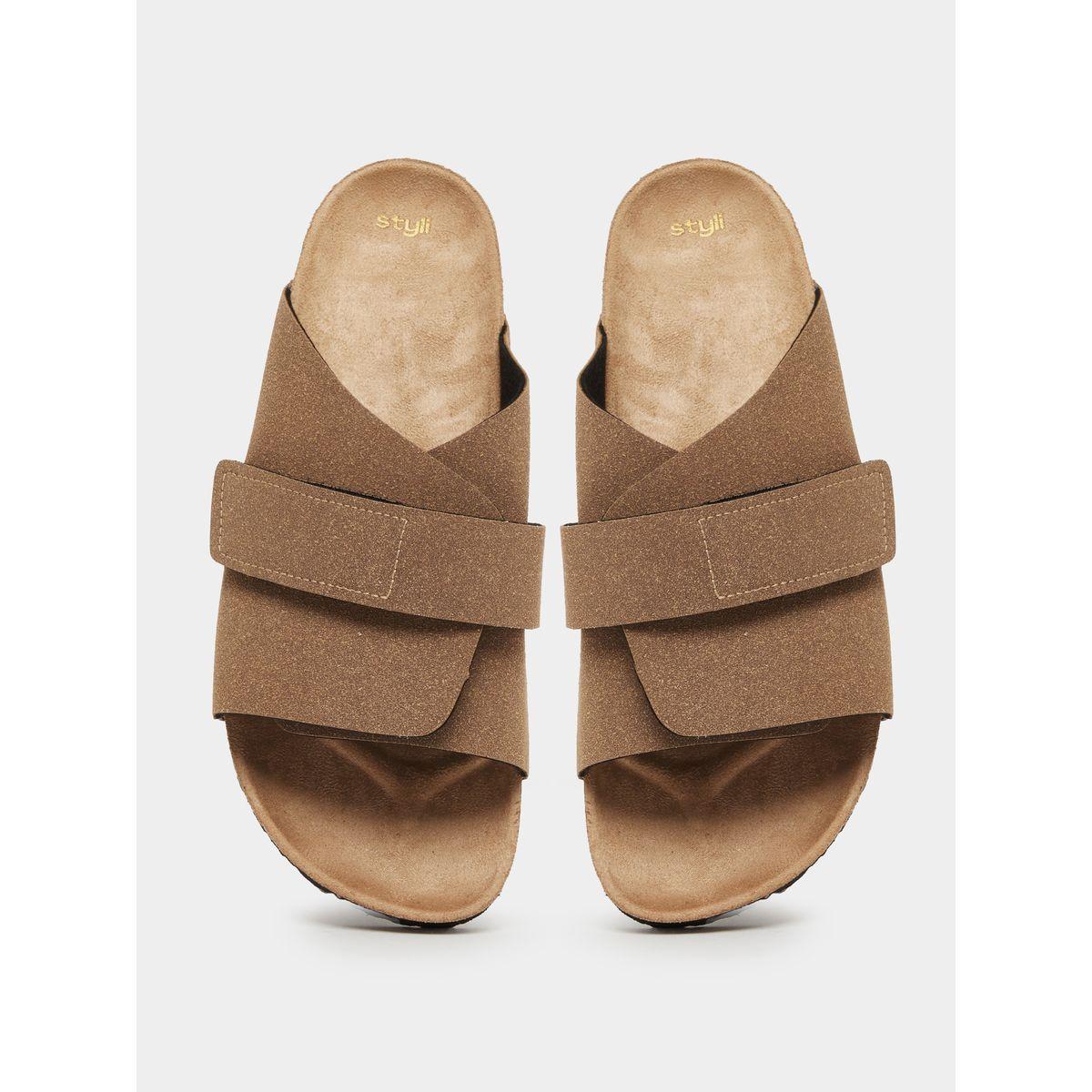 Styli Thick Band Strap Flatform Sole Sandals-men-shoes-flipflopsandslides-image-5