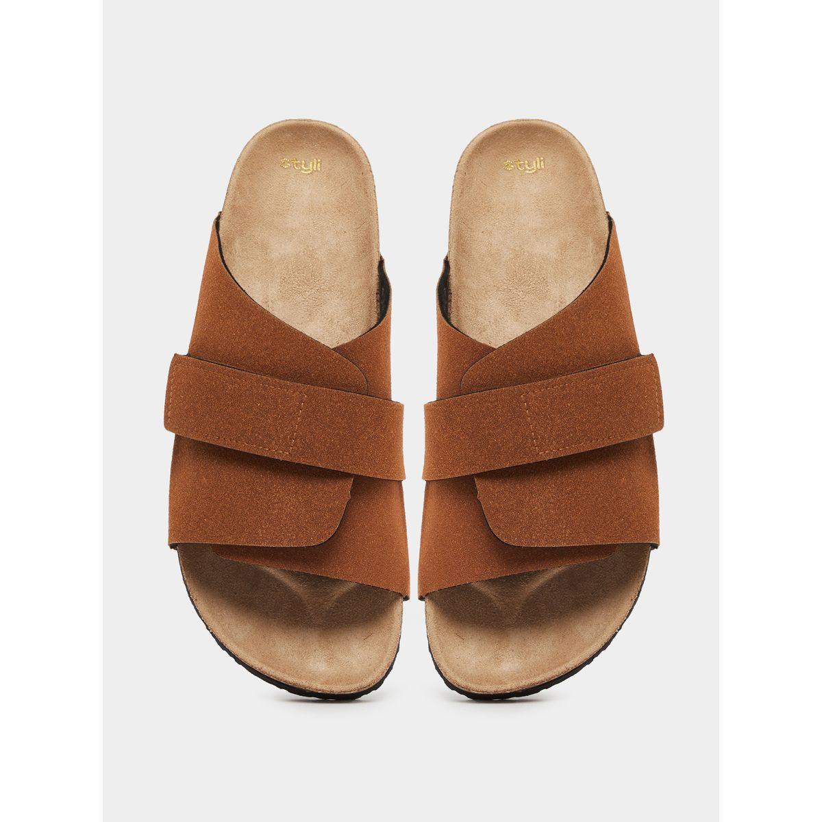 Styli Thick Band Strap Flatform Sole Sandals-men-shoes-flipflopsandslides-image-5