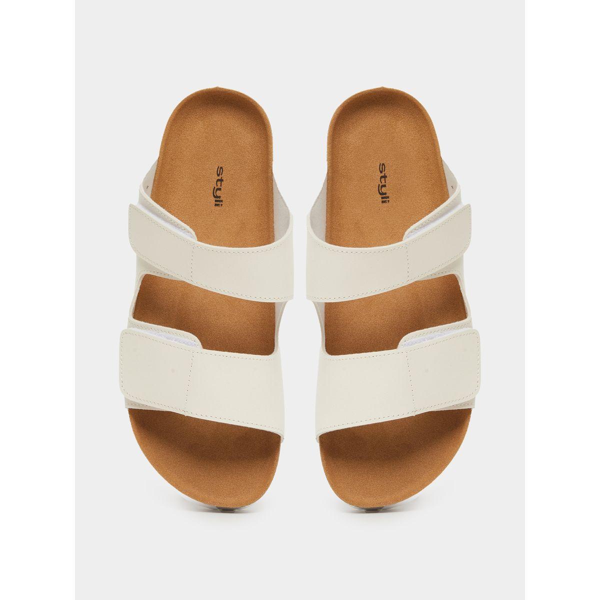 Styli Double Band Slip on Sandals-men-shoes-sandals-image-5