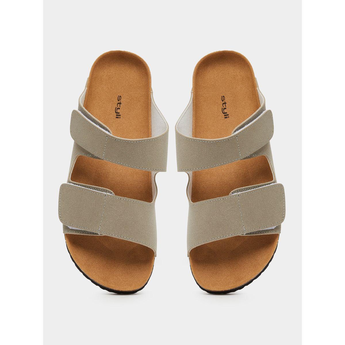 Styli Double Band Slip on Sandals-men-shoes-flipflopsandslides-image-5
