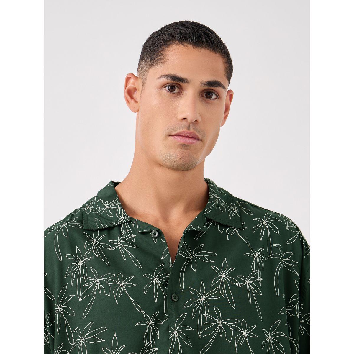 Styli All-Over Floral Print Resort Collar Oversized Shirt-men-clothing-shirts-image-3