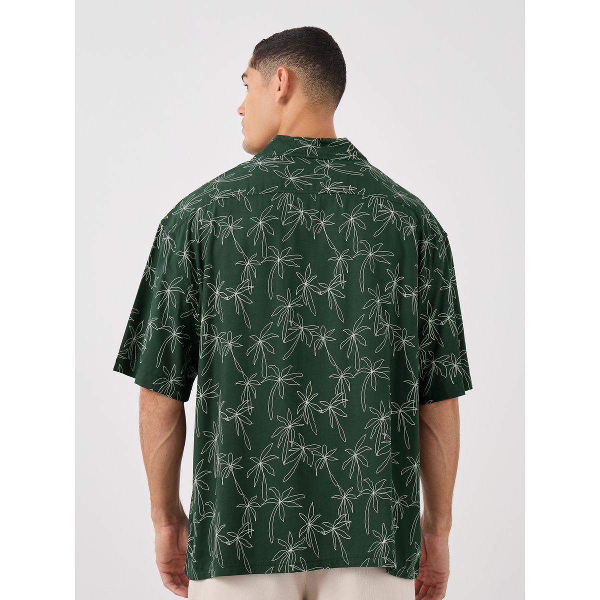 Styli All-Over Floral Print Resort Collar Oversized Shirt-men-clothing-shirts-image-4