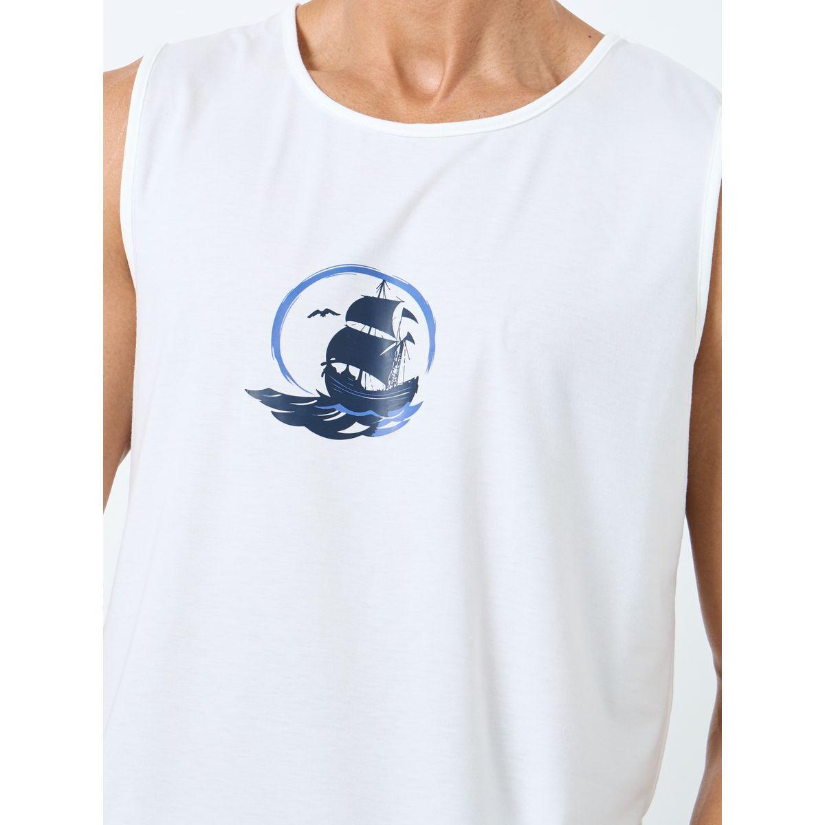 Styli Men Graphic Printed Tank and Shorts Set-men-clothing-nightwear-sets-image-4
