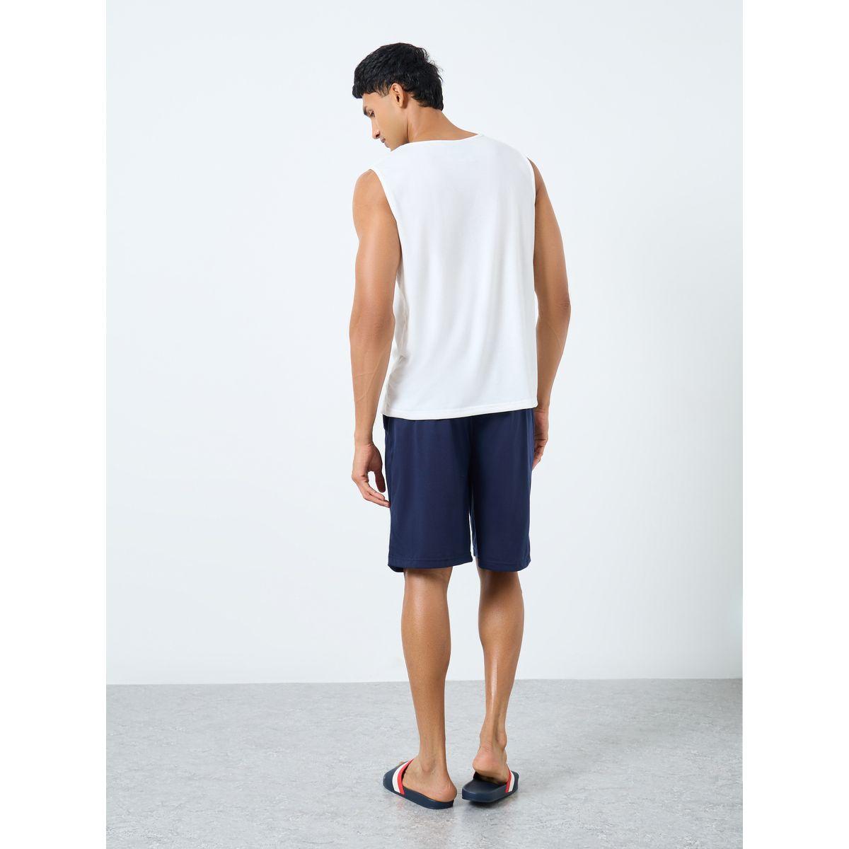 Styli Men Graphic Printed Tank and Shorts Set-men-clothing-nightwear-sets-image-5